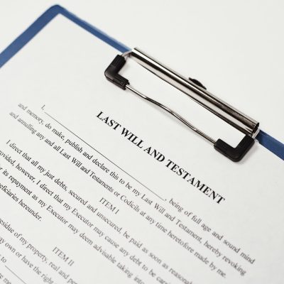 Last Will and Testament or Power of Attorney